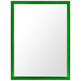 Emerald Mirror - Chromatic Acrylic Framed Beveled Mirrors